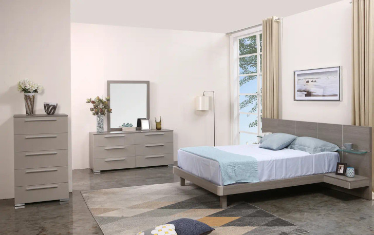 Biscayne bed with nightstand