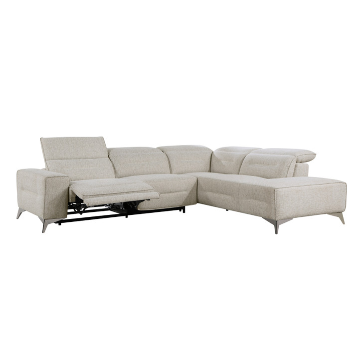 H04149 2-Piece Power Reclining Sectional with Right Chaise