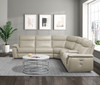H04160 6-Piece Modular Power Reclining Sectional with Power Headrests