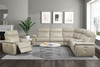 H04160 6-Piece Modular Power Reclining Sectional with Power Headrests