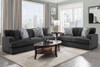 Caroline Sofa with 4 decorative pillows
