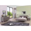 Bellmar bedroom collection, including bed, dresser, mirror, high chest, and nightstand