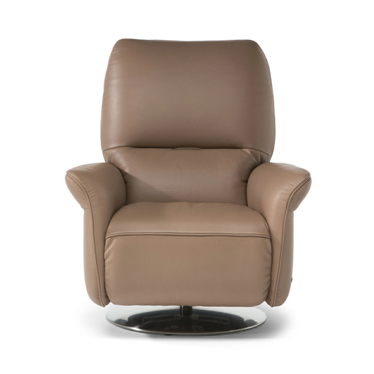 Natuzzi Editions Angelica C236 Swivel Armchair with Dual Power Motion