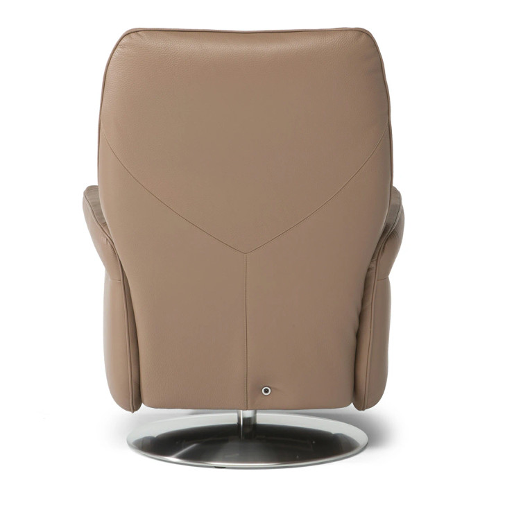 Natuzzi Editions Angelica C236 Swivel Armchair with Dual Power Motion
