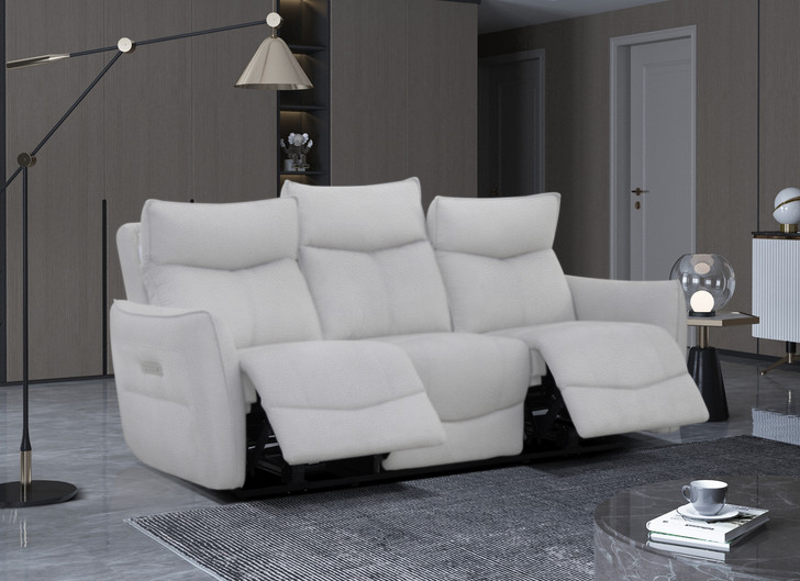 Grace Electric Recliner + Headrest + Lumbar Sofa