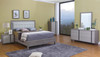 liverpool bedroom collection including bed, nightstand, double dresser, mirror, and high chest
