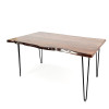 Tioga  60" Acacia Wood Dining Table