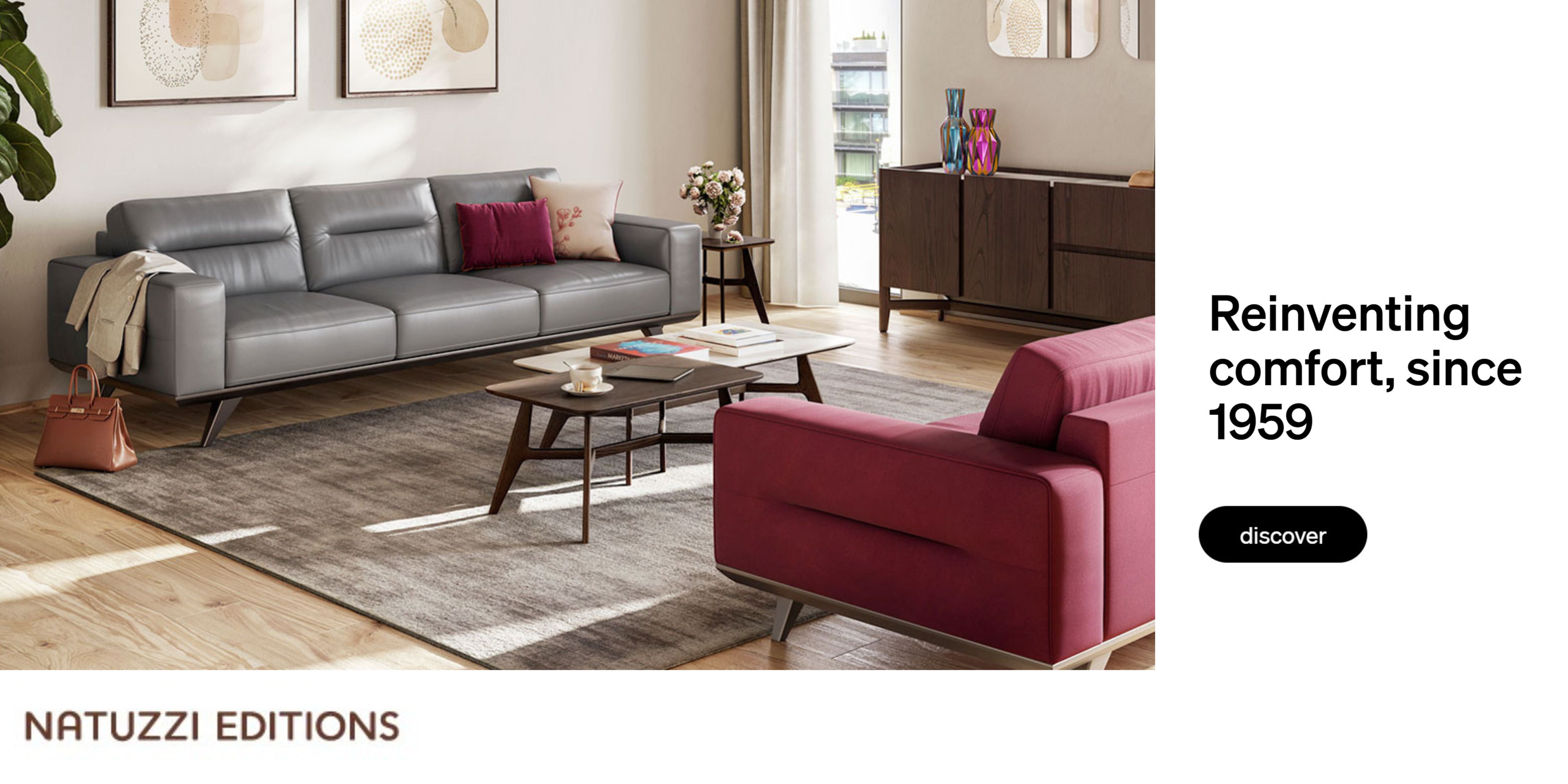 natuzzi editions, sofa, bed, custom order, italian, leather, fabric, modern, contemporary