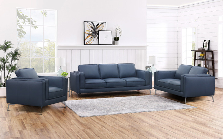 Sofia Leather Loveseat