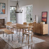 Tioga  60" Acacia Wood Dining Table