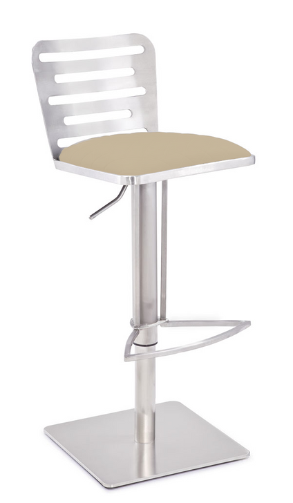 2814 Swivel Adjustable Height Bar Stool